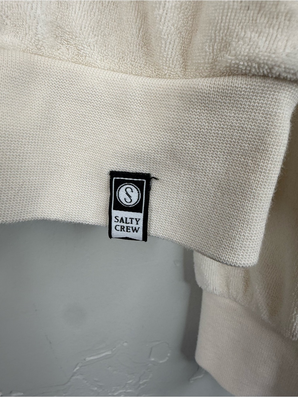 Salty Crew Seabound Terry Crewneck Sweatshirt XS - Picture 3 of 12